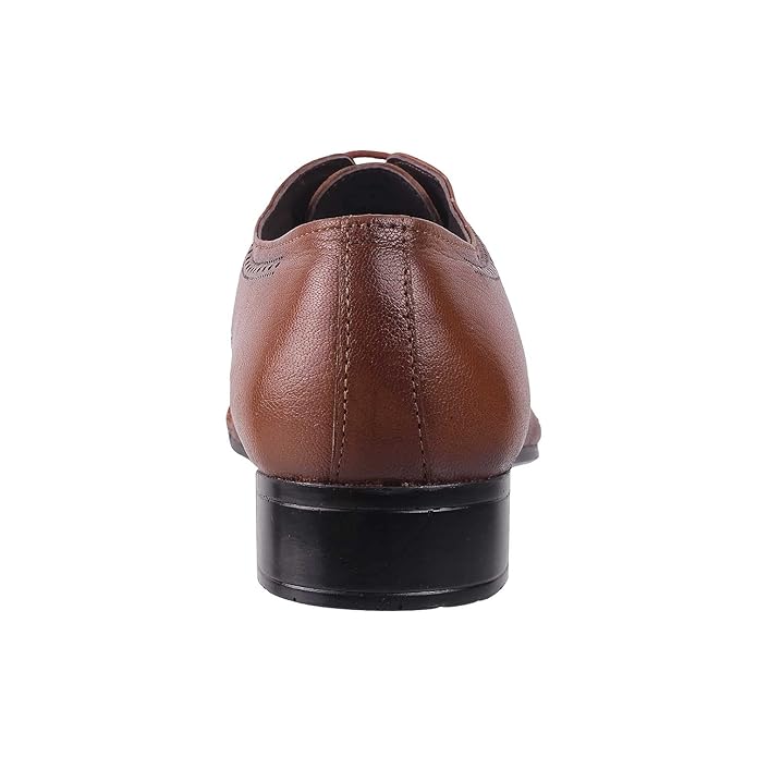 Mochi Men's Formal Faux Leather Stylish Lace-up Dress Shoes
