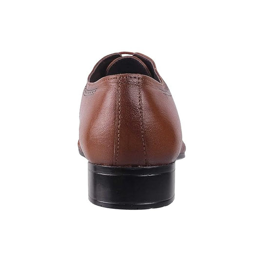 Mochi Men's Formal Faux Leather Stylish Lace-up Dress Shoes